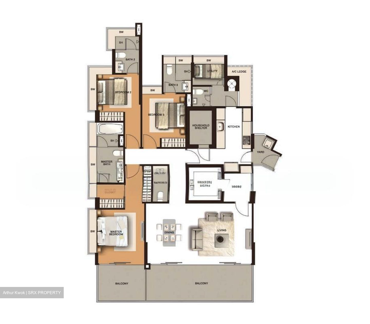 RESIDENCES AT EMERALD HILL (D9), Apartment #578970471